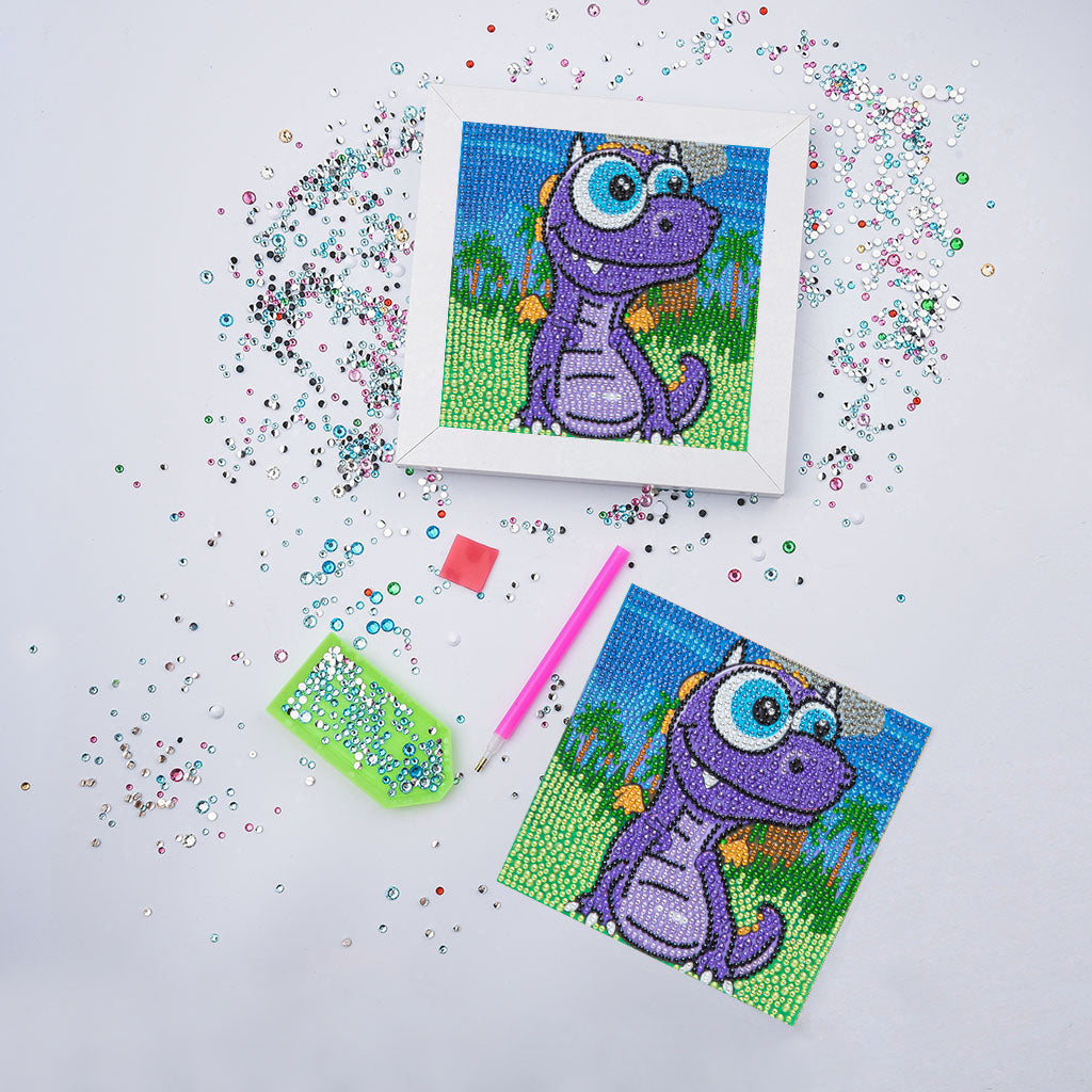 Dinosaur | Crystal Rhinestone Diamond Painting Kits for children