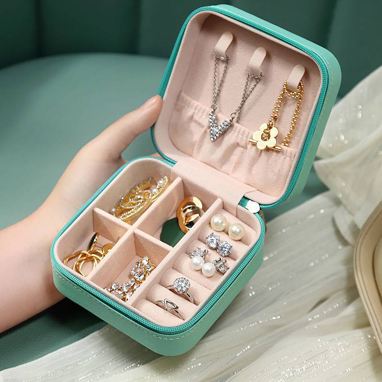 DIY Diamond Painting Jewelry Box-Butterflies