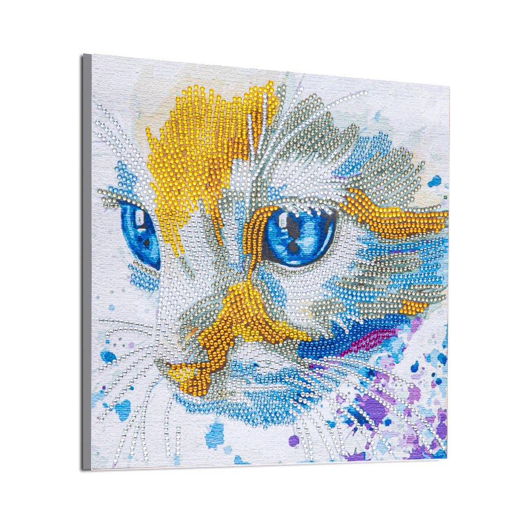 Katze | Speziell geformt | Crystal Strass Diamond Painting Kits