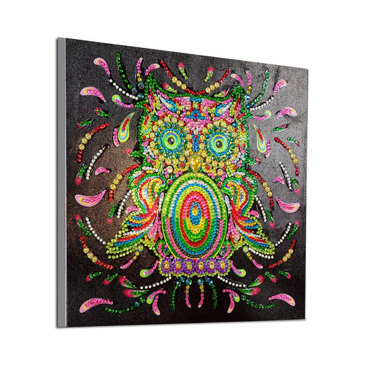 Owl | Special Shaped Diamond Painting Kits