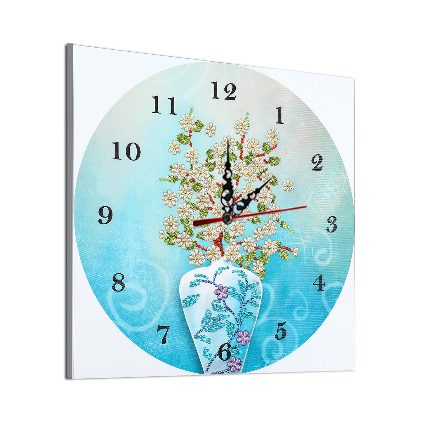 Flower Clock | Special Shaped Diamond Painting Kits