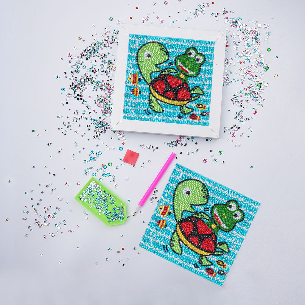 Turtle | Crystal Rhinestone Diamond Painting Kits for children