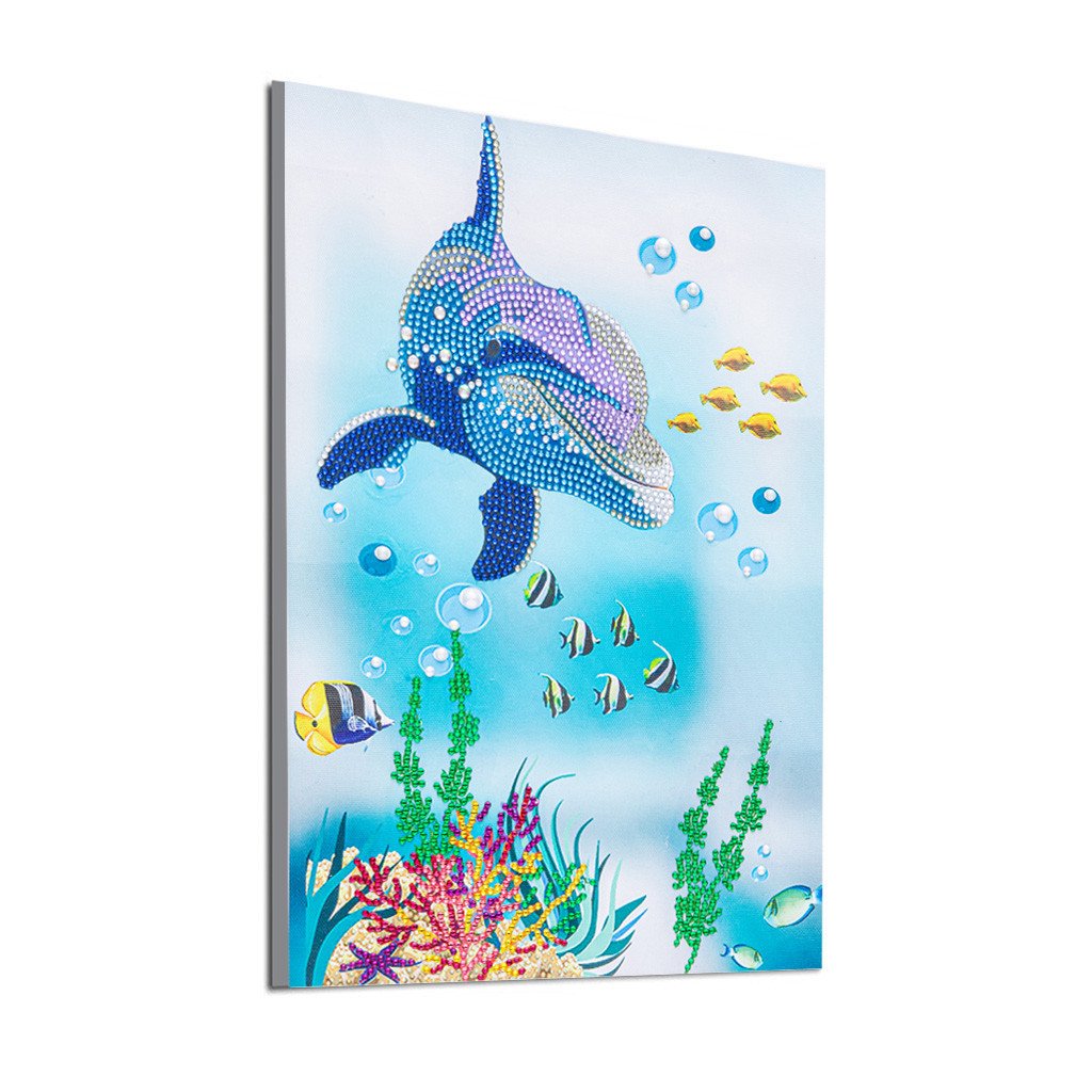 Dolphin | Special Shaped | Crystal Rhinestone Diamond Painting Kits