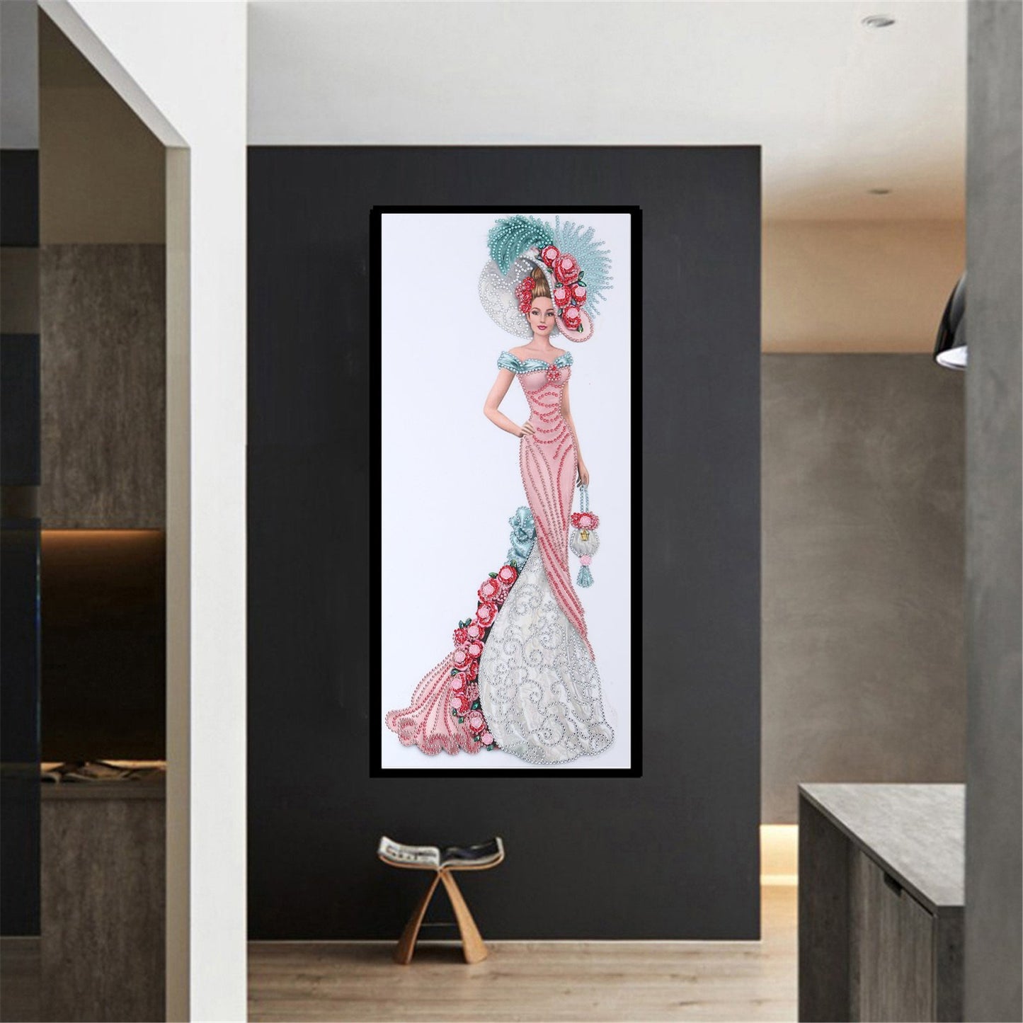 Fashion Girl | Special Shaped Diamond Painting Kits