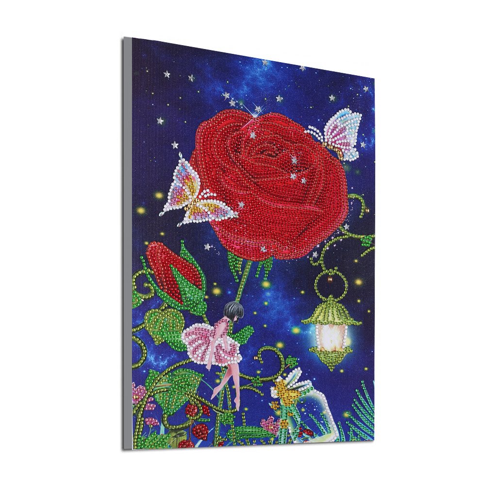 Rose flower | Special Shaped Diamond Painting Kits