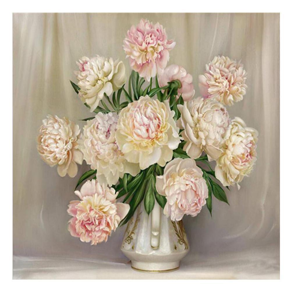 Vase of flowers | Full Round Diamond Painting Kits