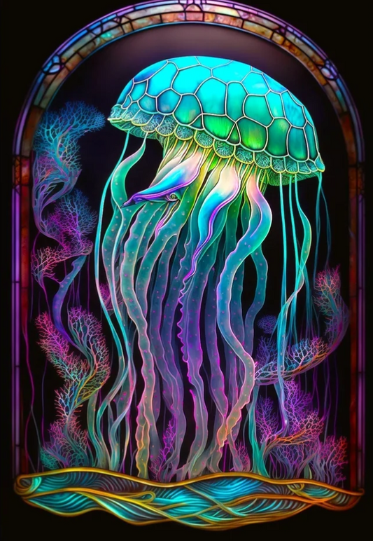 AB Diamond Painting  |  Jellyfish