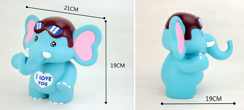 DIY Dumbo - Crystal Rhinestone Full Diamond Painting Piggy Bank (No glue)