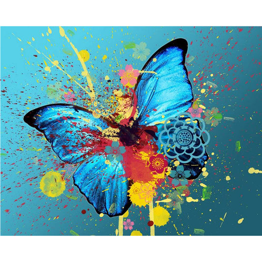 Butterfly  | Full Round Diamond Painting Kits