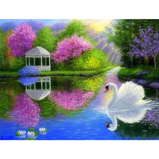 Beautiful Scenery  | Full Round Diamond Painting Kits