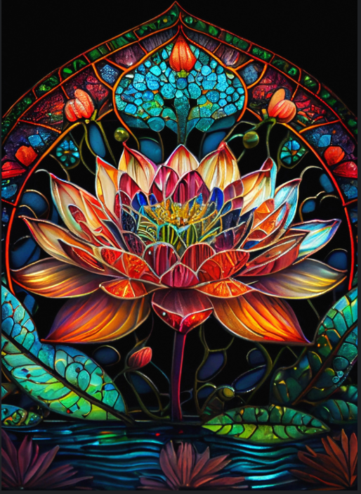 AB Diamond Painting  |  Lotus