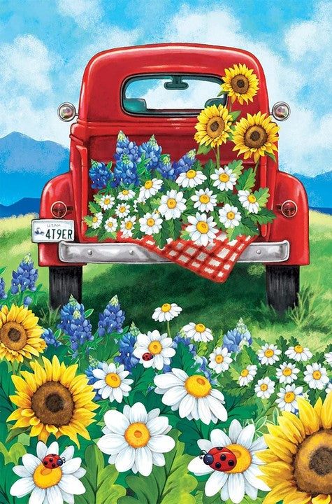 AB Diamond Painting    | Flower Cart