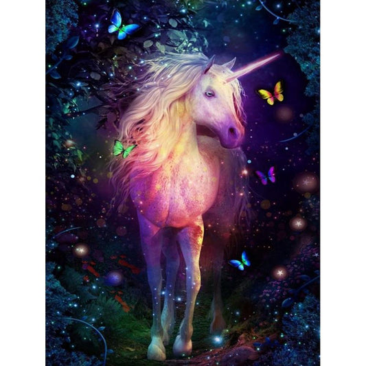 Unicorn  | Full Round Diamond Painting Kits