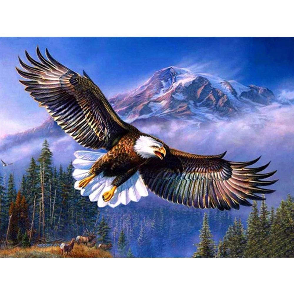 eagle  | Full Round Diamond Painting Kits