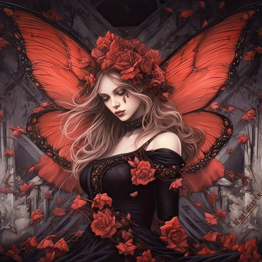 AB Diamond Painting    |  Butterfly Fairy