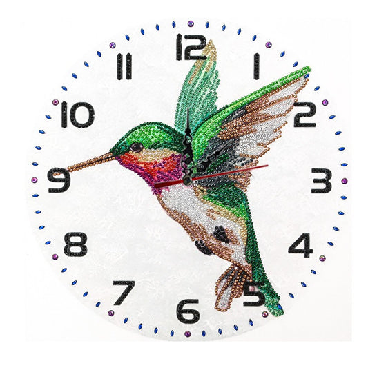 Bird Clock | Special Shaped Diamond Painting Kits