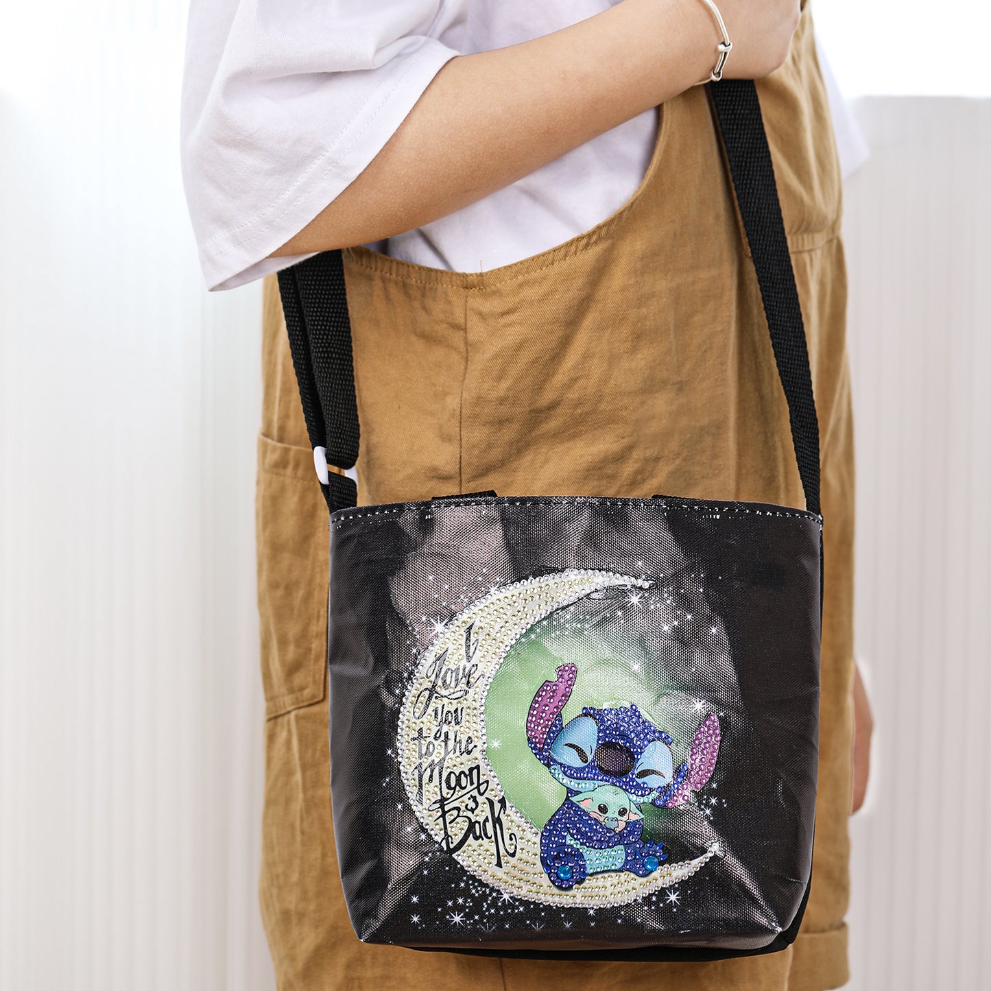 DIY special-shaped Diamond painting package Children's handbag | Stitch