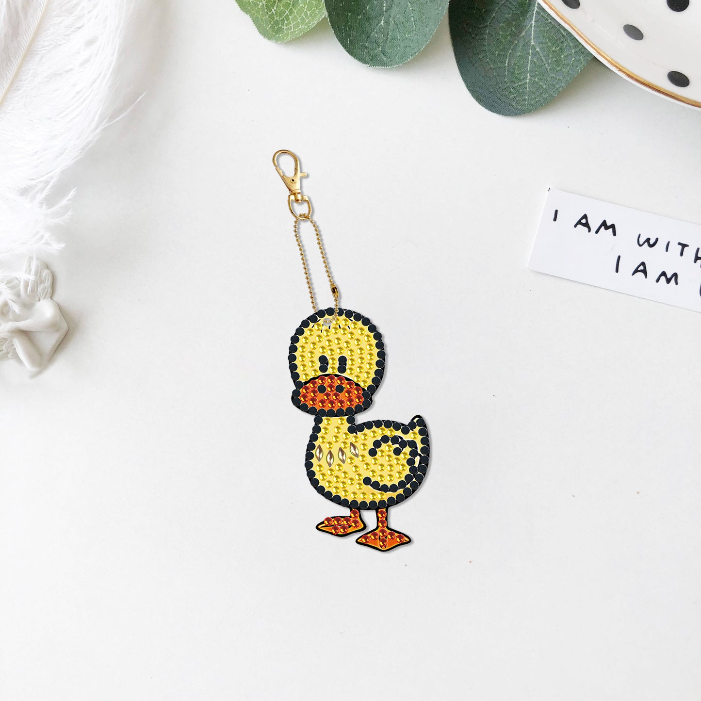 DIY keychain | Animals | Double-sided | Five Piece Set