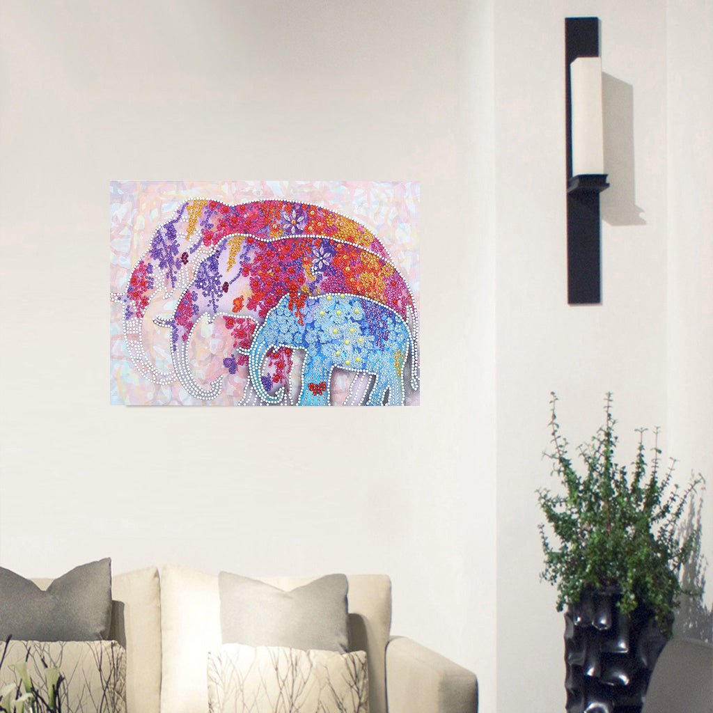 Elephant | Luminous Diamond Painting Kits