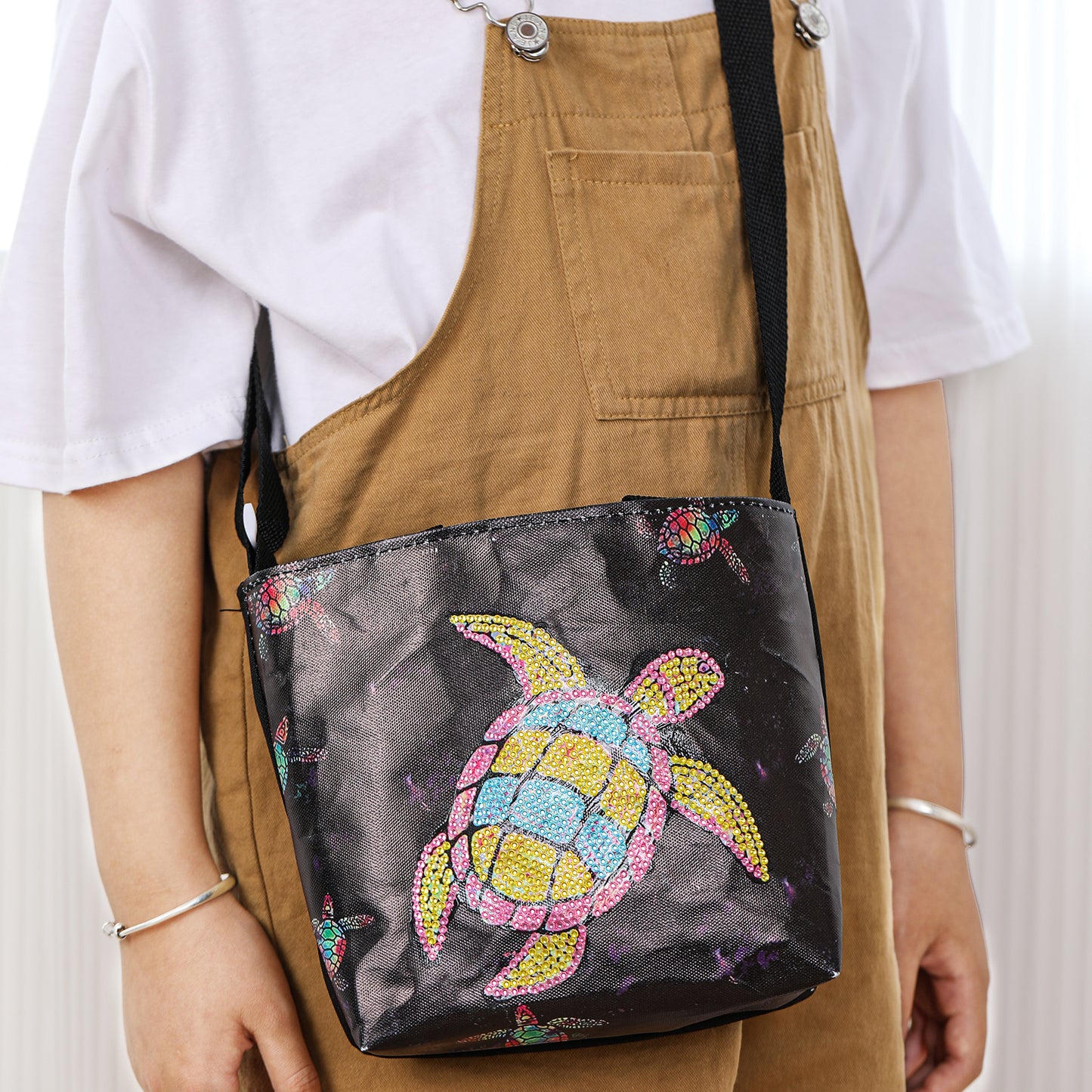 DIY special-shaped Diamond painting package Children's handbag | Turtle