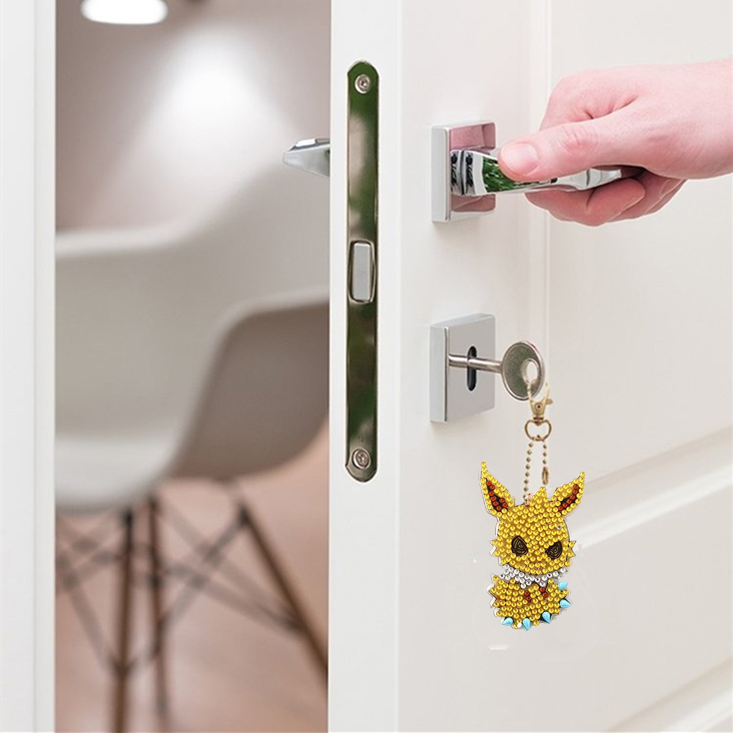 5 Stück DIY Schlüsselanhänger | Pokémon