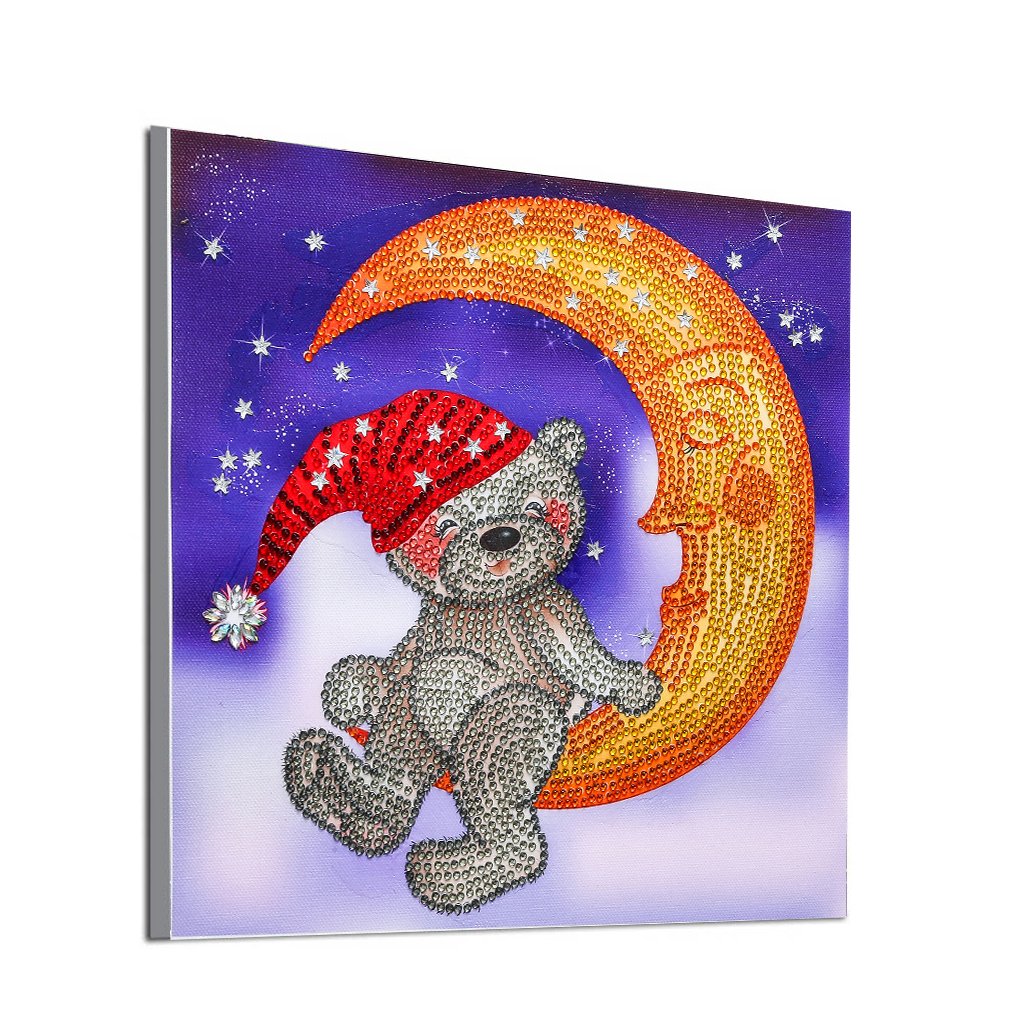 Moon bear | Special Shaped Diamond Painting Kits