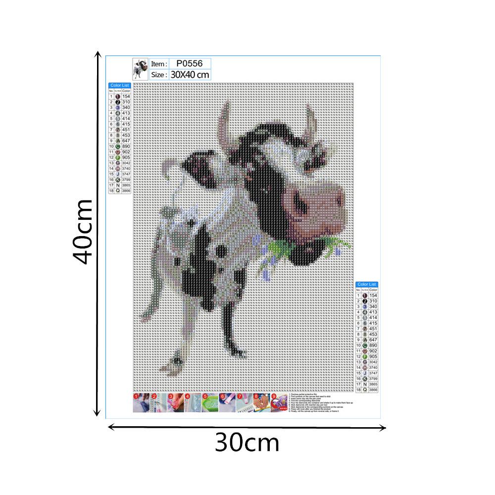 Cows | Full Round Diamond Painting Kits