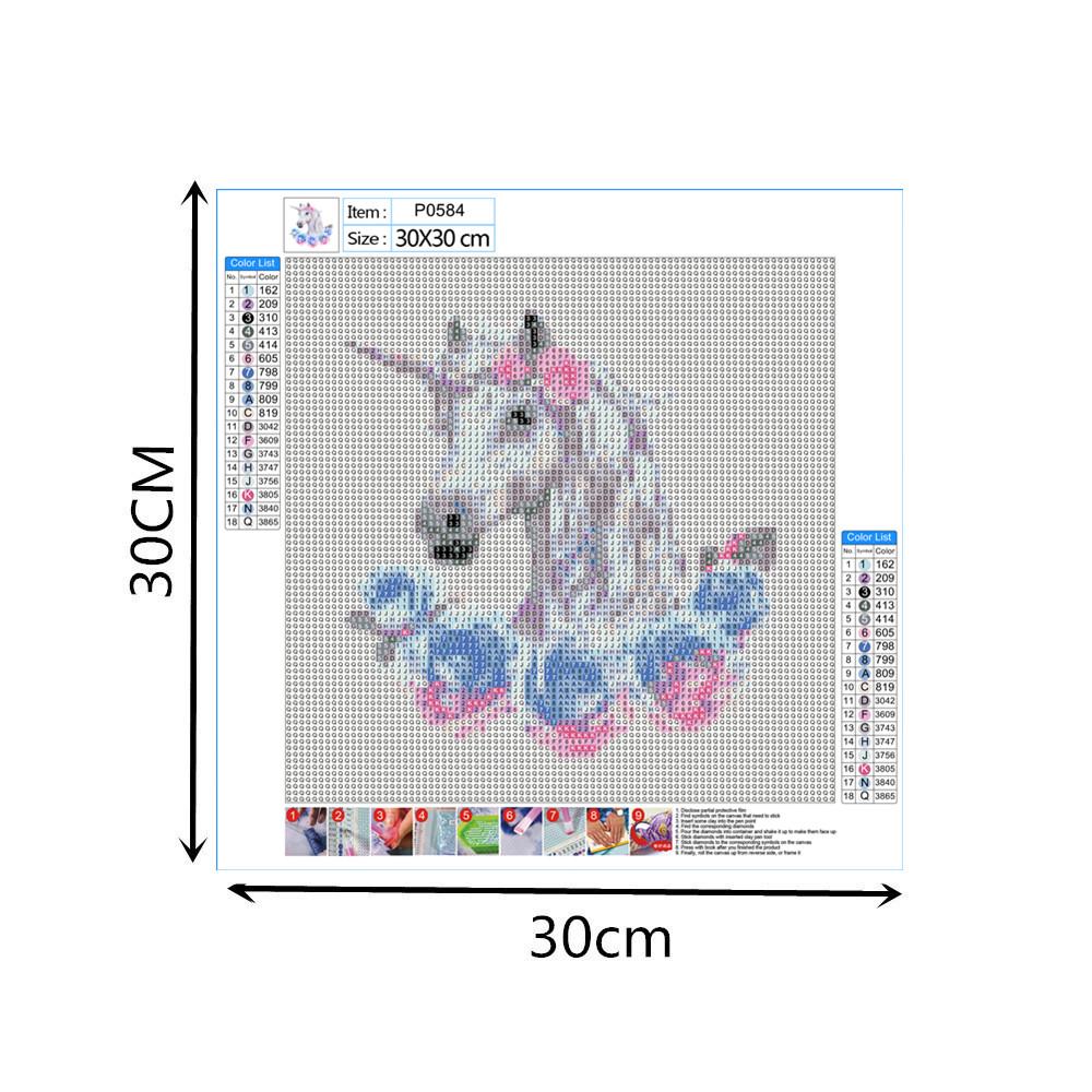 unicorn | Full Round Diamond Painting Kits