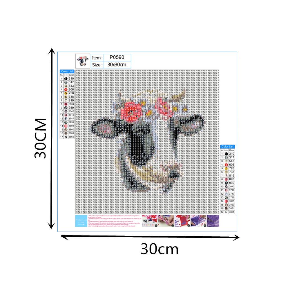 Cows | Full Round Diamond Painting Kits