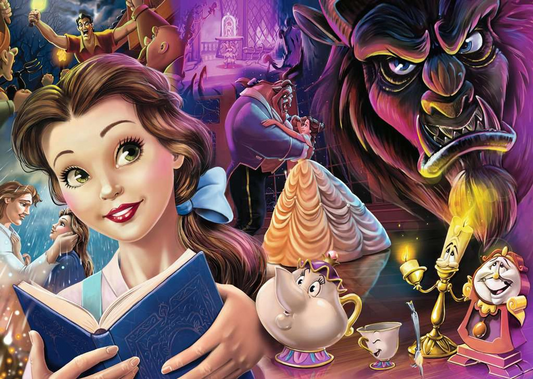 AB Diamond Painting  |  Beauty And The Beast