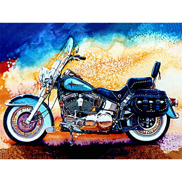 Motorcycle | Full Round/square Diamond Painting Kits