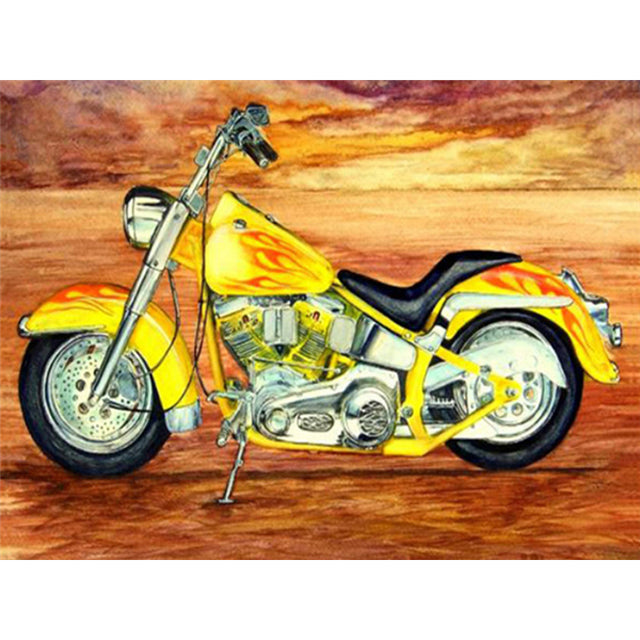 Motorcycle | Full Round/square Diamond Painting Kits