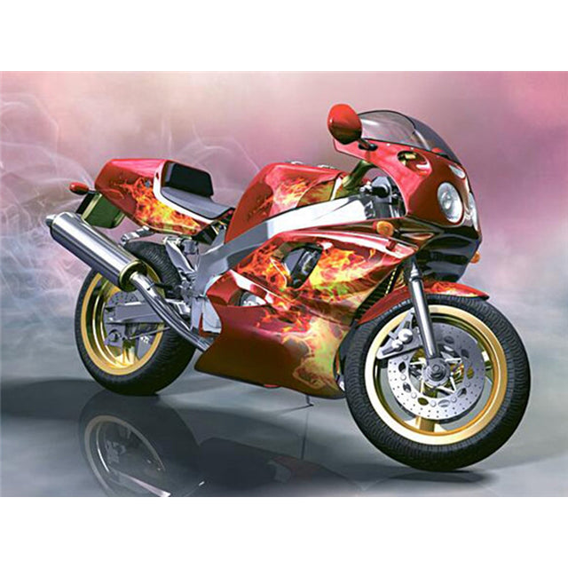 Motorcycle | Full Round/square Diamond Painting Kits