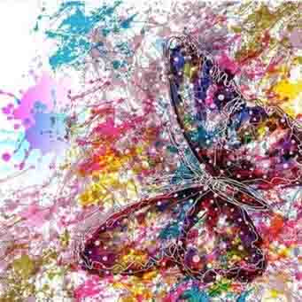 Butterfly | Full Round/square Diamond Painting Kits