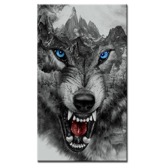 Wolf | Full Round/square Diamond Painting Kits