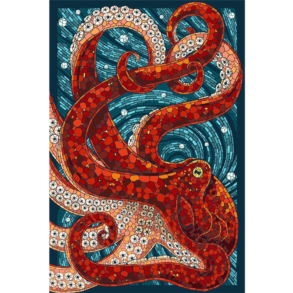 Octopus | Full Round/Square Diamond Painting Kits (40x60cm)