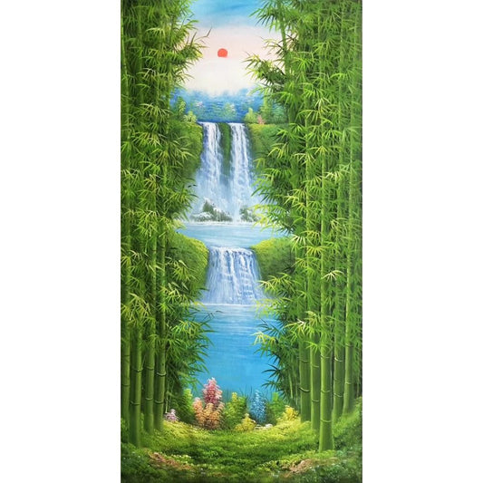 Waterfall | Full Round/Square Diamond Painting Kits | 40x80cm | 50x100cm