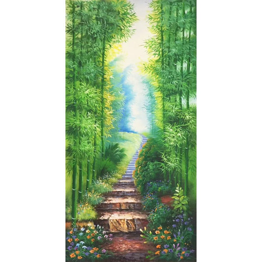 Forest paths | Full Round/Square Diamond Painting Kits | 40x80cm | 50x100cm