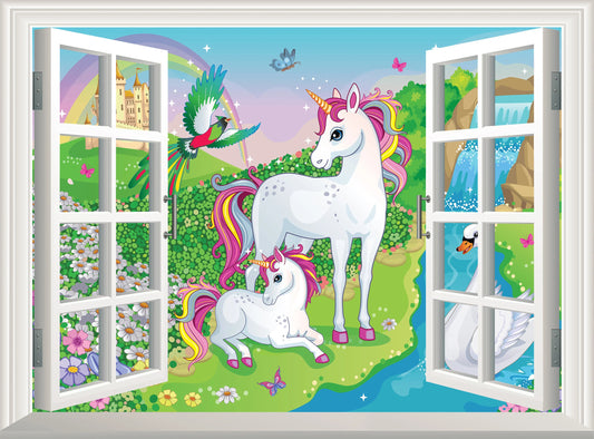 Unicorn | Full Round/Square Diamond Painting Kits