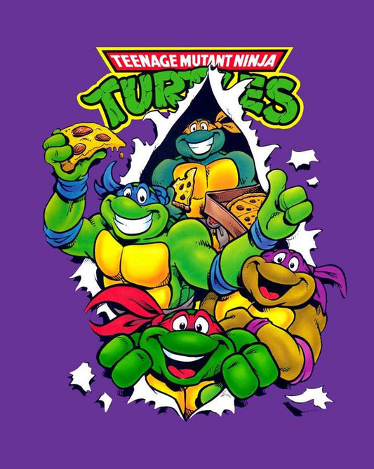 Tortues Ninja Teenage Mutant | Kits complets de peinture au diamant rond/carré