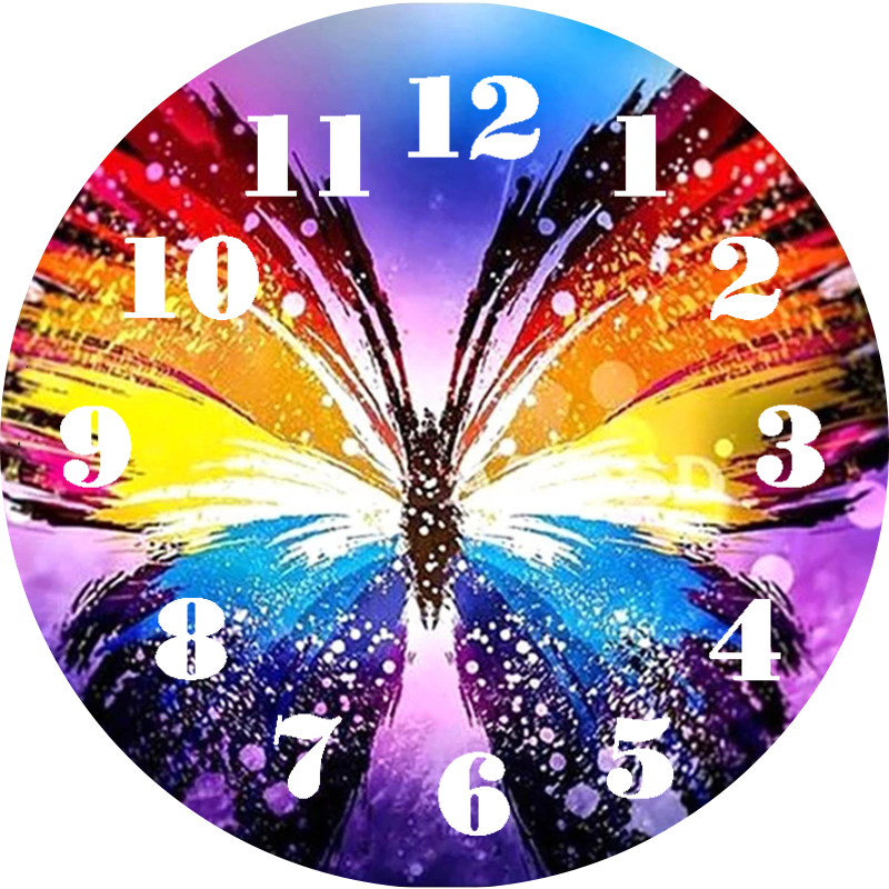 Clocks | Full Round Diamond Painting Kits | 30x30cm