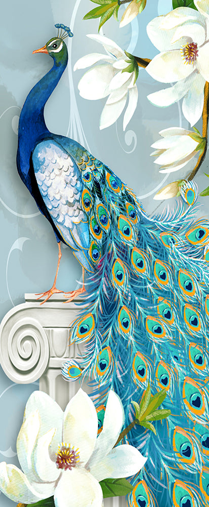 Peacock | Full Round/Square Diamond Painting Kits | 30x90cm