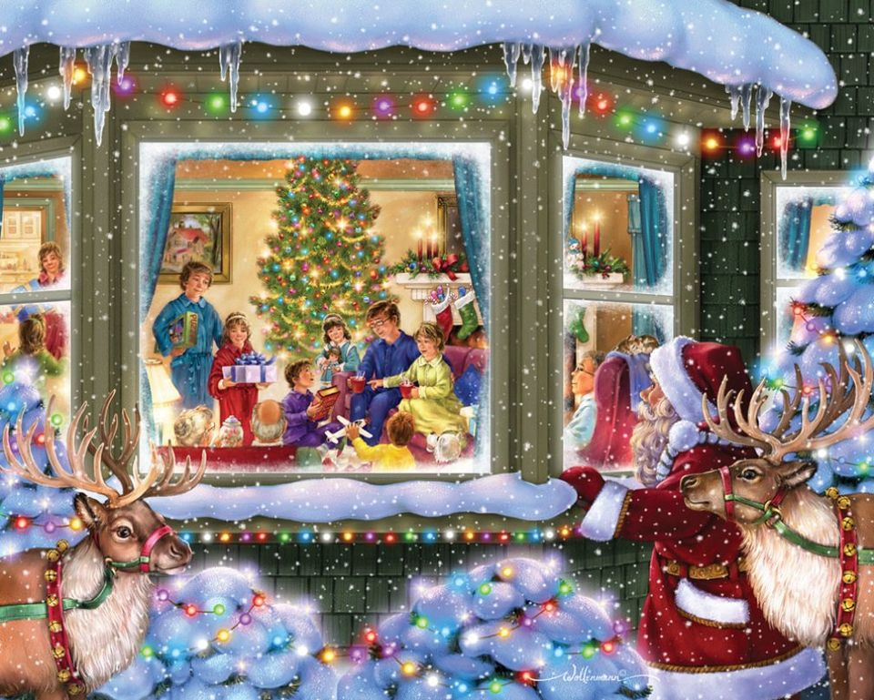 Christmas | Full Round/Square Diamond Painting Kits | 30x40cm | 40x50cm