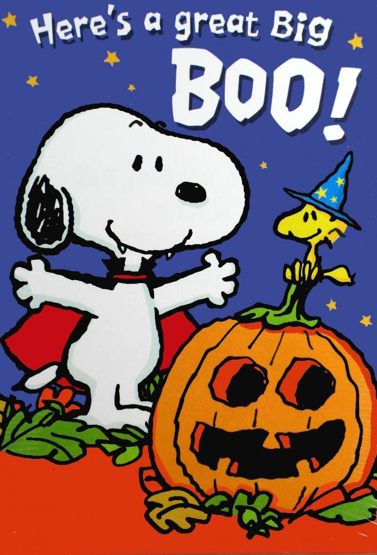 Snoopy d'Halloween | Kits complets de peinture diamant rond/carré | 30x40cm | 40x50cm