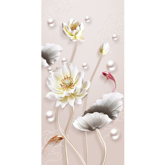 Flower | Full Round/Square Diamond Painting Kits | 40x80cm