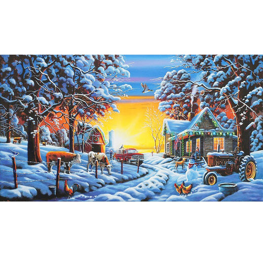 Christmas | Full Round/Square Diamond Painting Kits | 40x80cm | 50x100cm