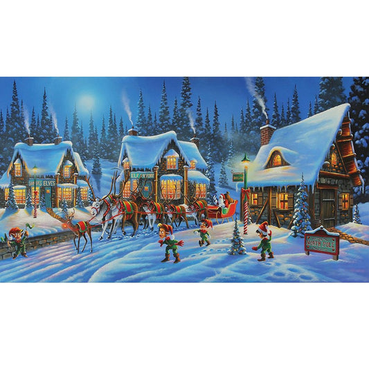 Christmas | Full Round/Square Diamond Painting Kits | 40x80cm | 50x100cm