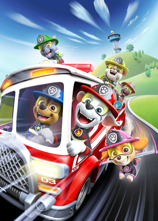 PAW Patrol | Full Round/Square Diamond Painting Kits | 30x40cm | 40x50cm