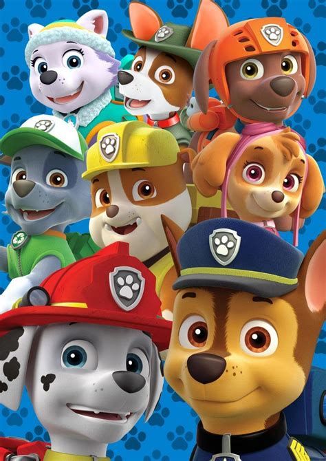 PAW Patrol | Full Round/Square Diamond Painting Kits | 30x40cm | 40x50cm