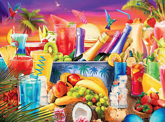 Fruit Juice | Full Round/Square Diamond Painting Kits | 30x40cm-50x70cm